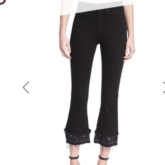 SOLD πΆ Rag and Bone Crop Flare - Picture 6 of 11